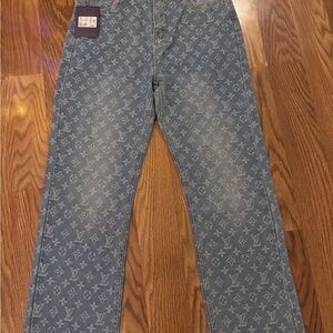 Louis Vuitton Monogram Blue Jeans